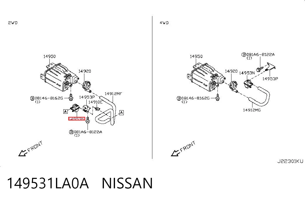 149531LA0A Nissan/Infiniti 