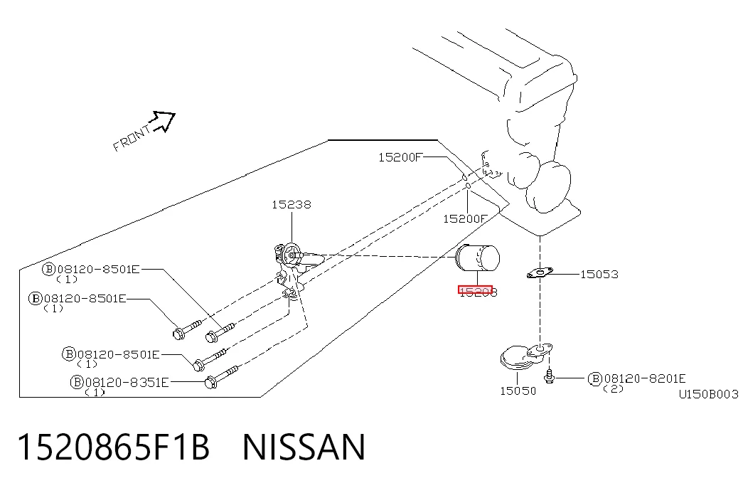 1520865F1B Nissan/Infiniti