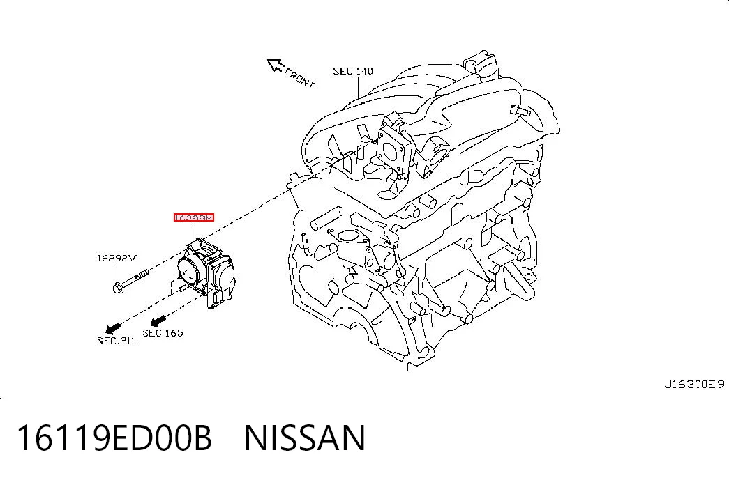 Заслонка воздушная Magneti Marelli TB0189