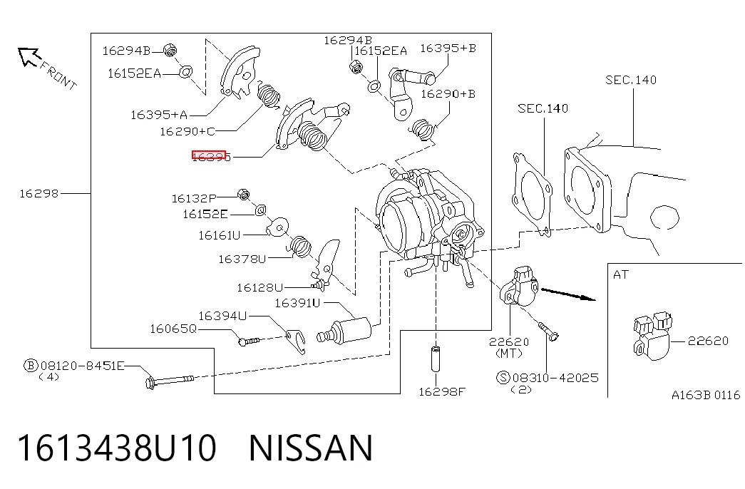 1613438U10 Nissan/Infiniti