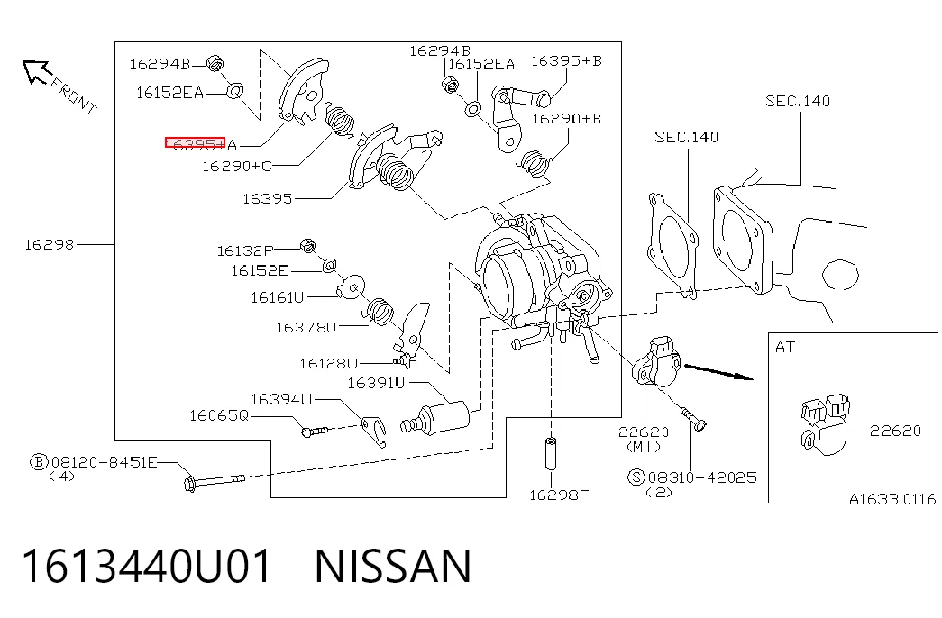 1613440U01 Nissan/Infiniti