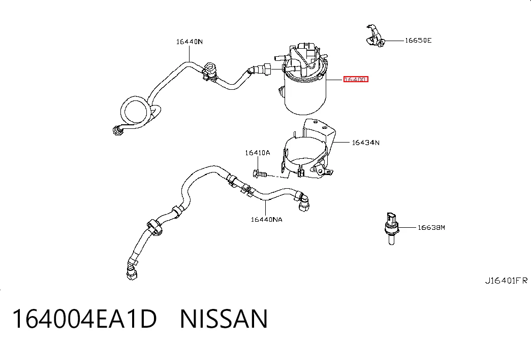 Купить 1643625580 Peugeot/Citroen Фильтр-отстойник топлива грубой очистки