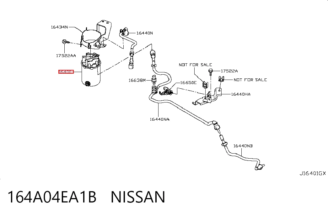 164A04EA1B Nissan/Infiniti