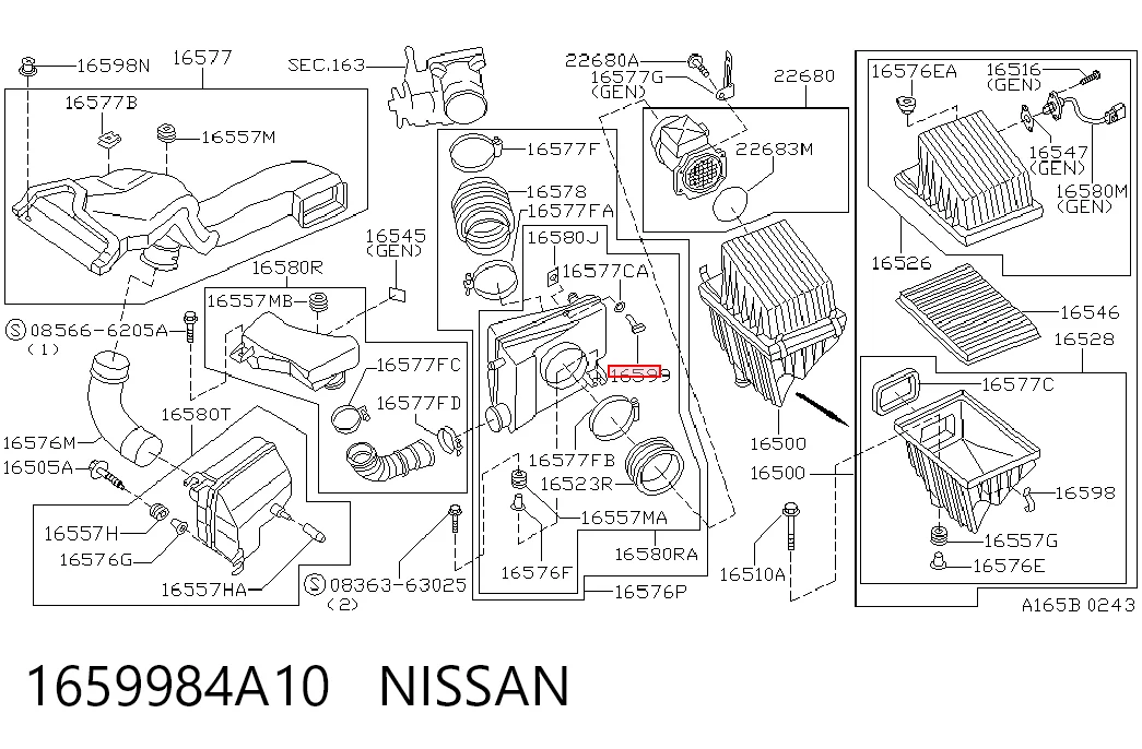 1659984A10 Nissan/Infiniti