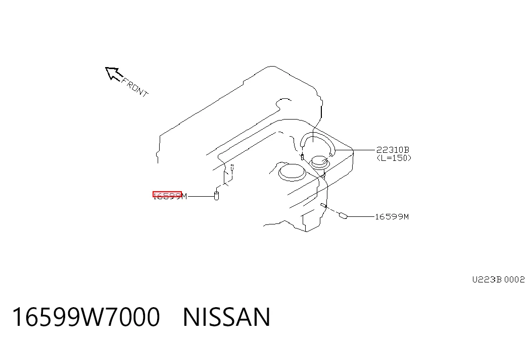 16599W7000 Nissan/Infiniti