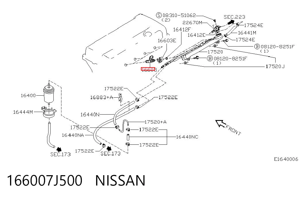 Топливные форсунки на Nissan Almera TINO V10