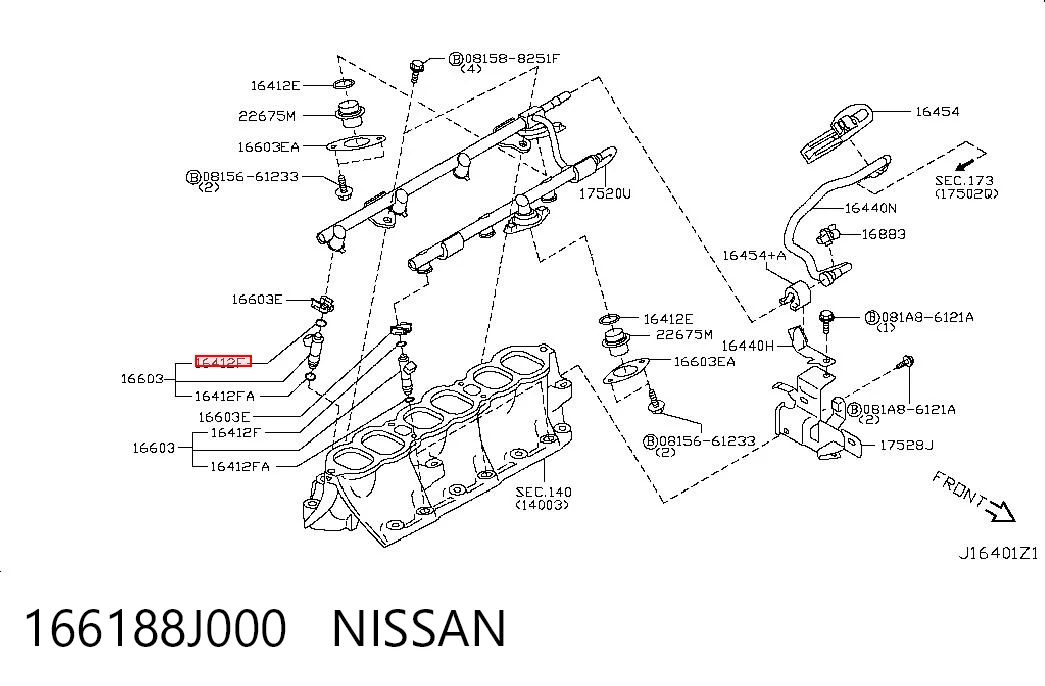 Кольцо форсунки 3340380 Ford