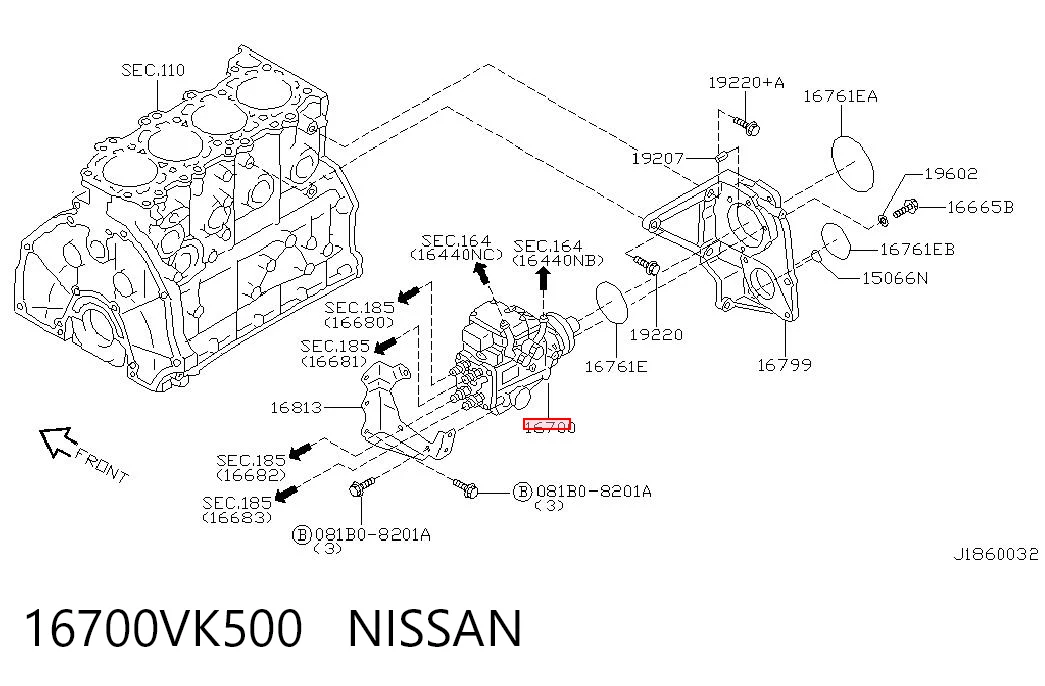 0470504033OU Bosch Насос топливный высокого давления (ТНВД)