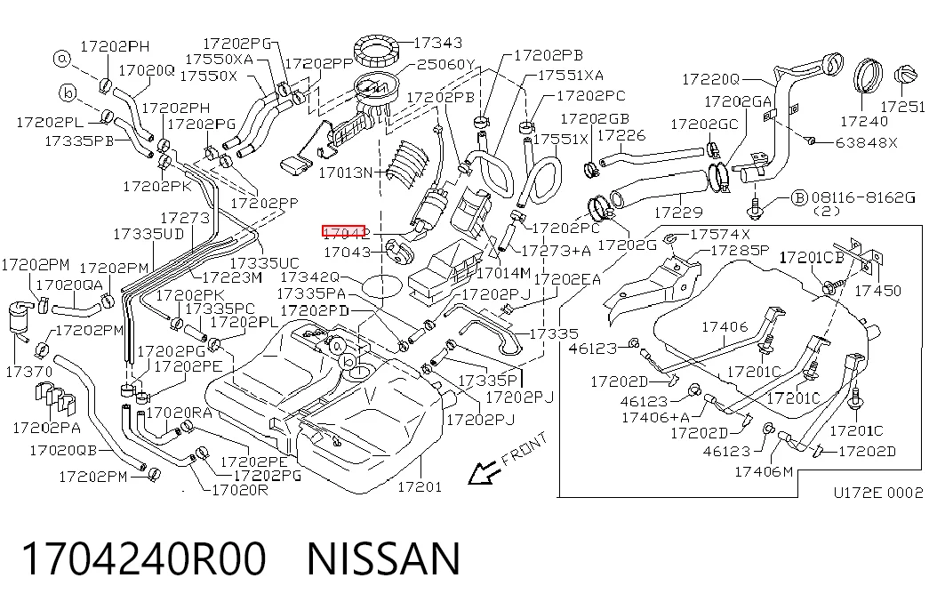 Погружной топливный насос General Motors 97016142