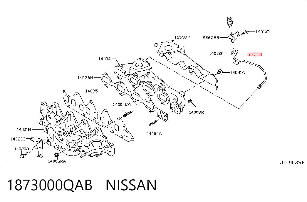 Шланг для удаления воздуха на Nissan Qashqai +2 I J10