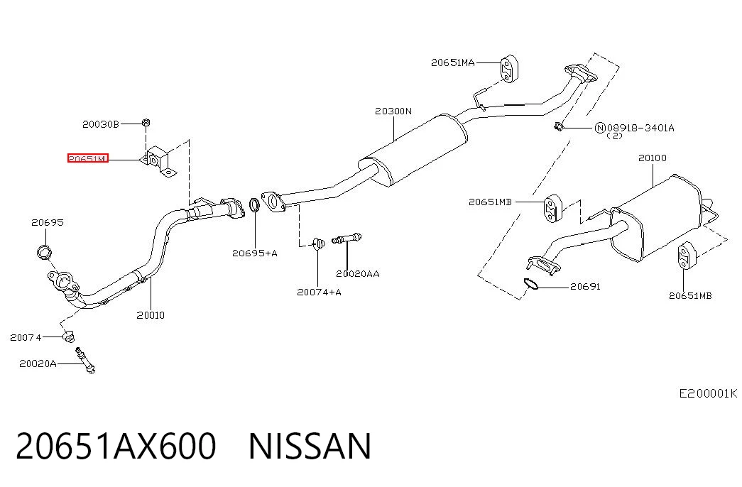 Подушка крепления глушителя Nissan Micra хэтчбек (K12) (2002 - 2010) цена, от 5.71 USD