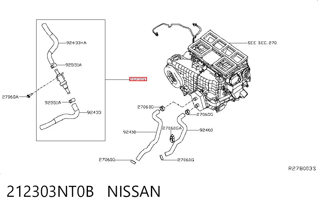 212303NT0B Nissan/Infiniti 