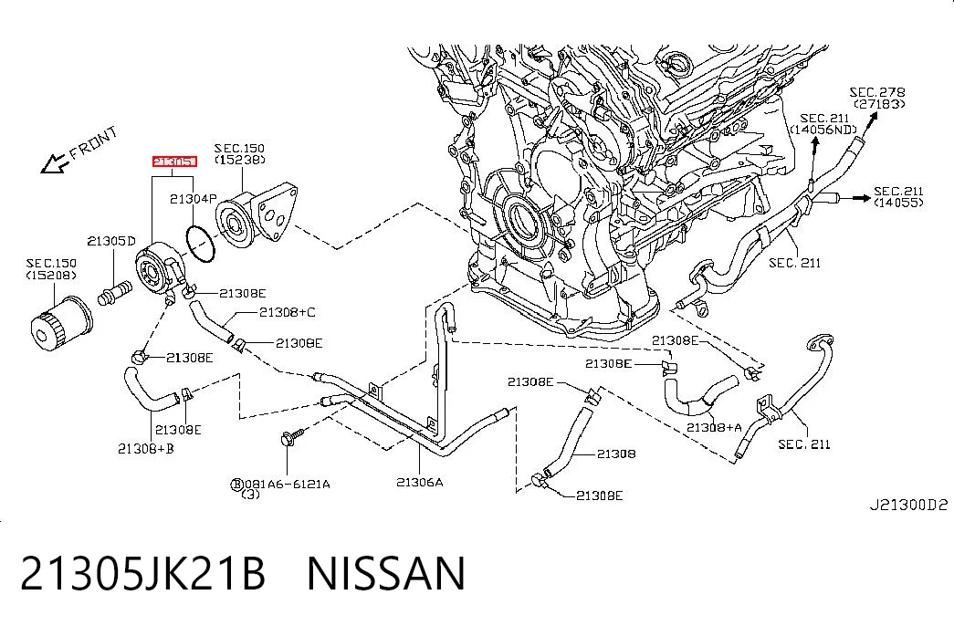 21305JK21B Nissan/Infiniti