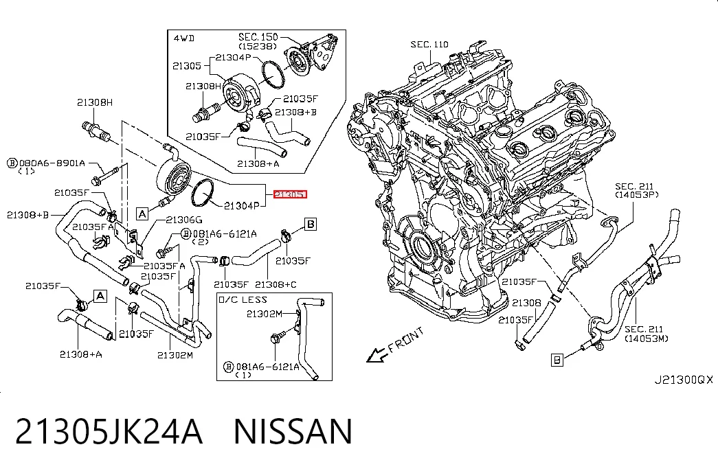 21305JK24A Nissan/Infiniti