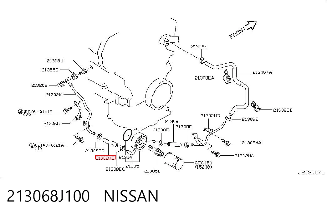 213068J100 Nissan/Infiniti 