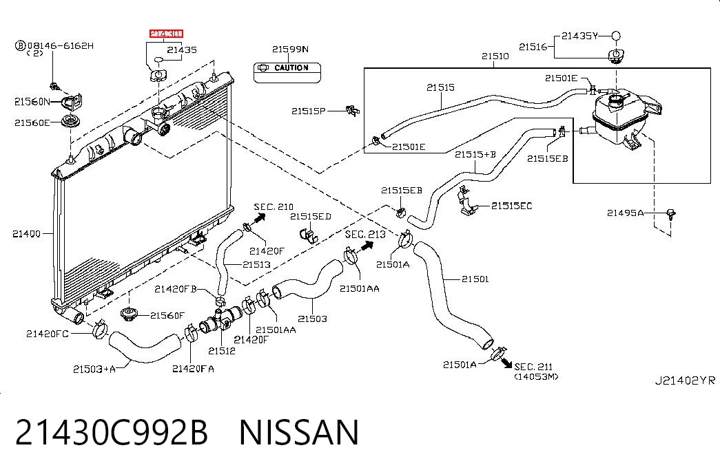 21430C992B Nissan/Infiniti 