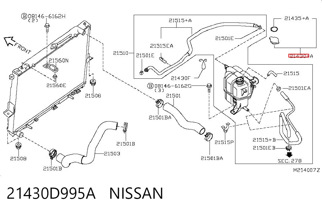 21430D995A Nissan/Infiniti 