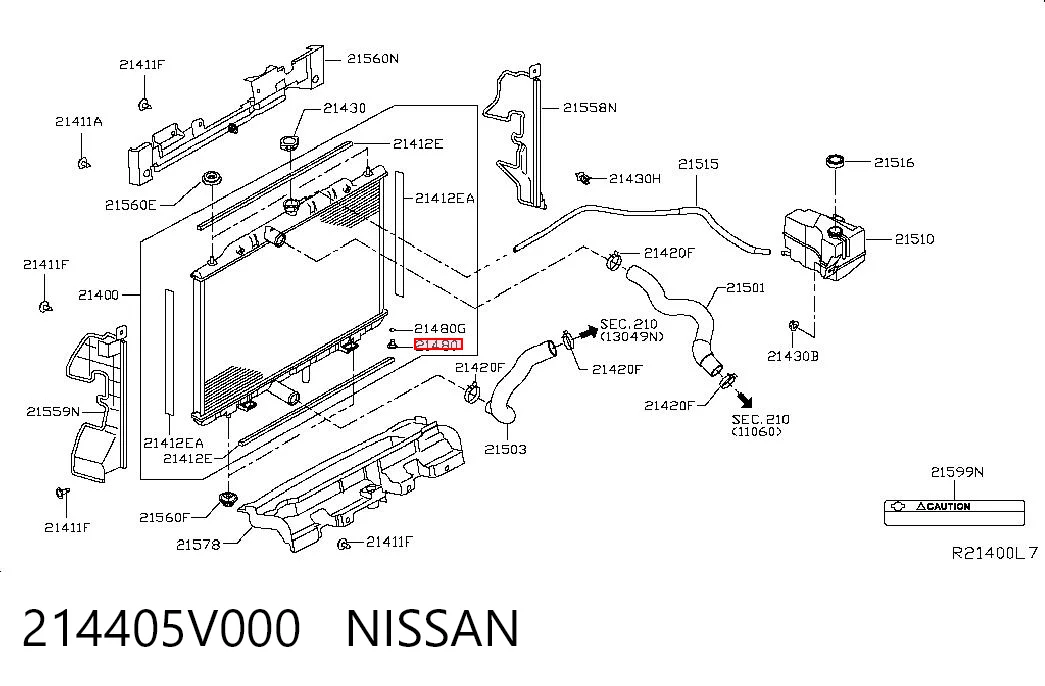 214405V000 Nissan/Infiniti 