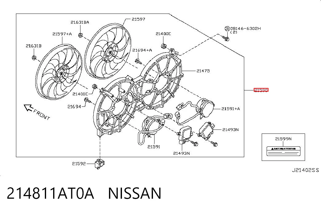 214811AT0A Nissan/Infiniti