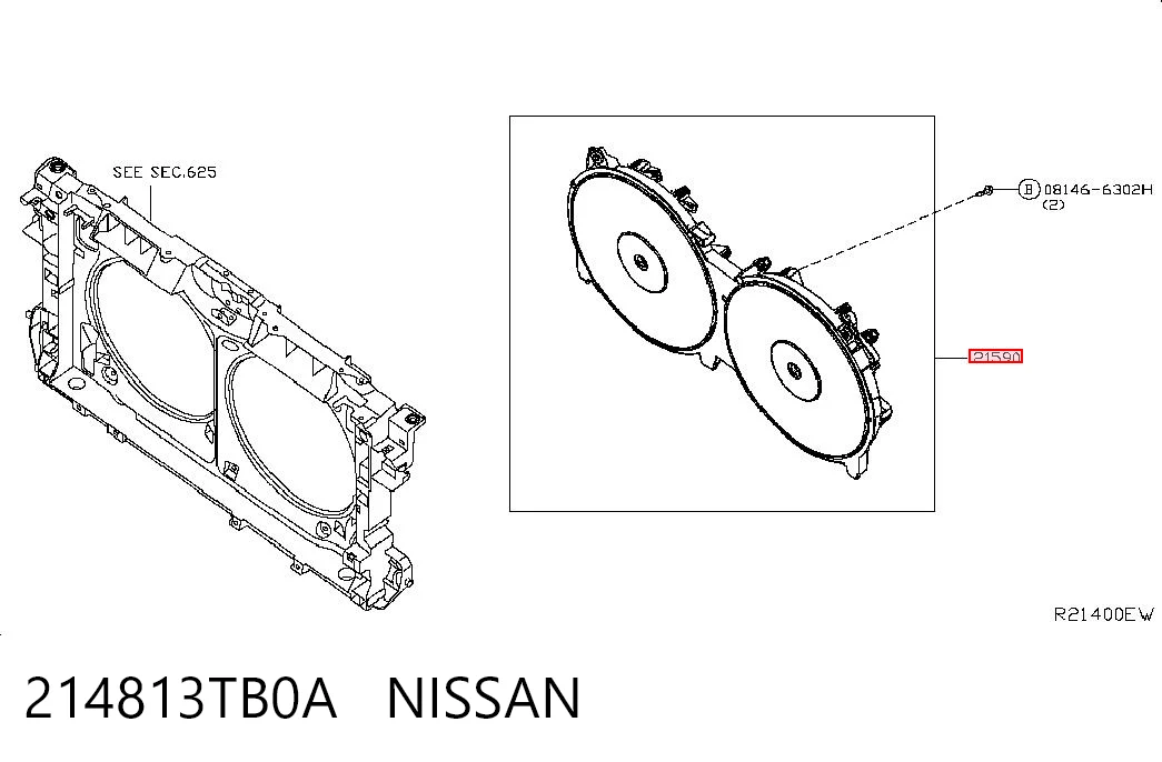 214813TB0A Nissan/Infiniti 