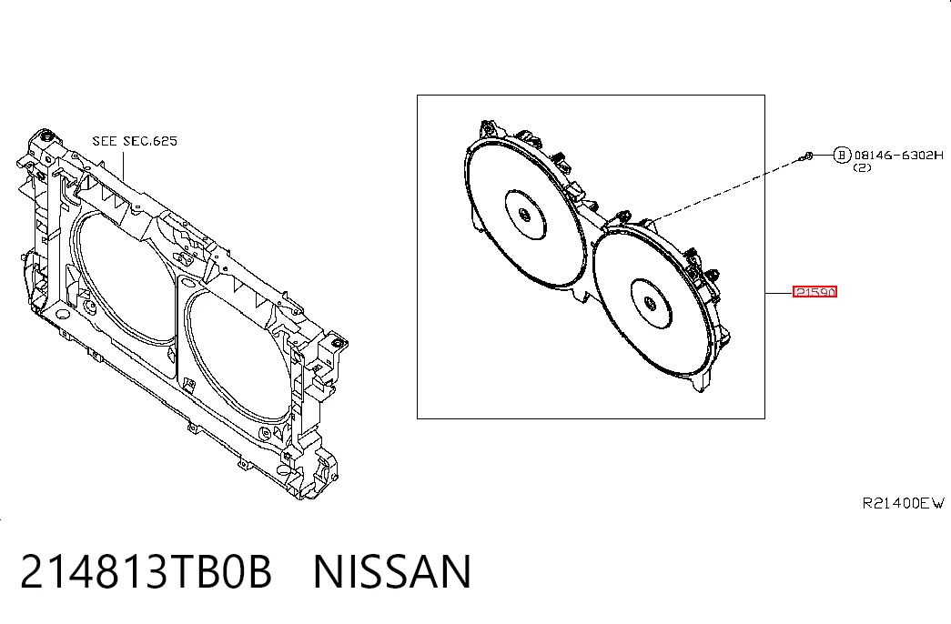 214813TB0B Nissan/Infiniti 