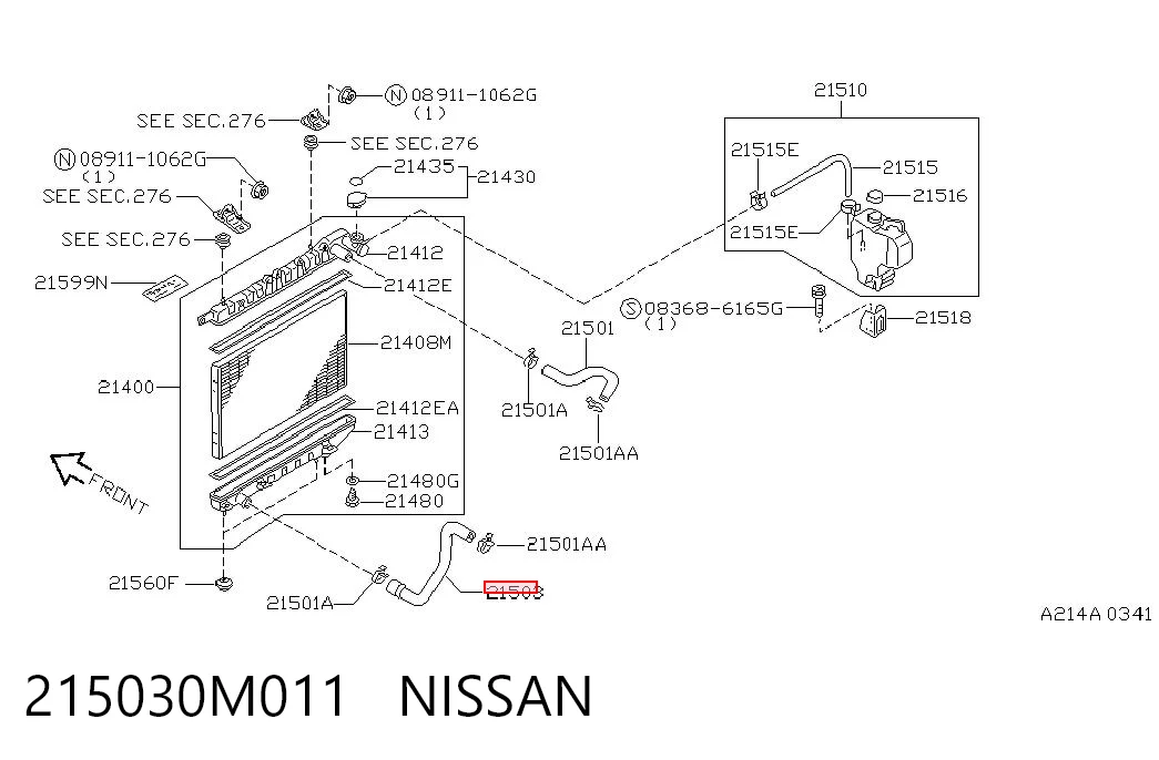 215030M011 Nissan/Infiniti
