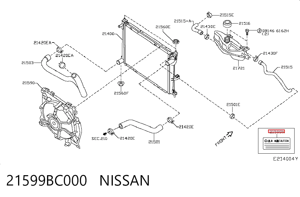 21599BC000 Nissan/Infiniti