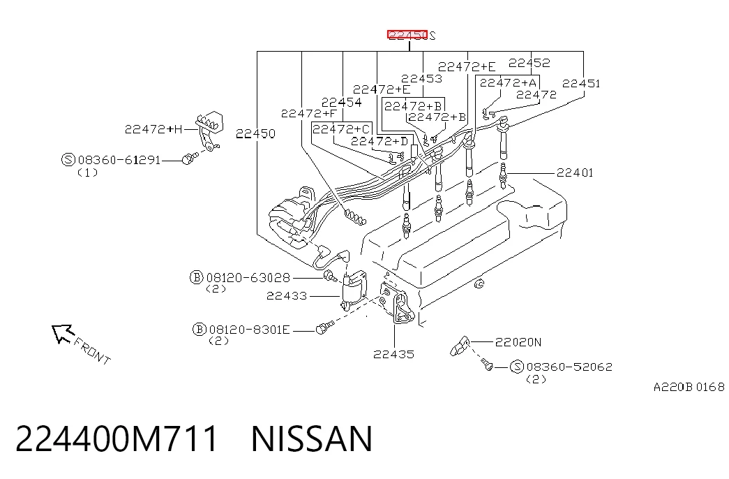 Провода зажигания Seiwa 71043 цена, от 58.28 USD