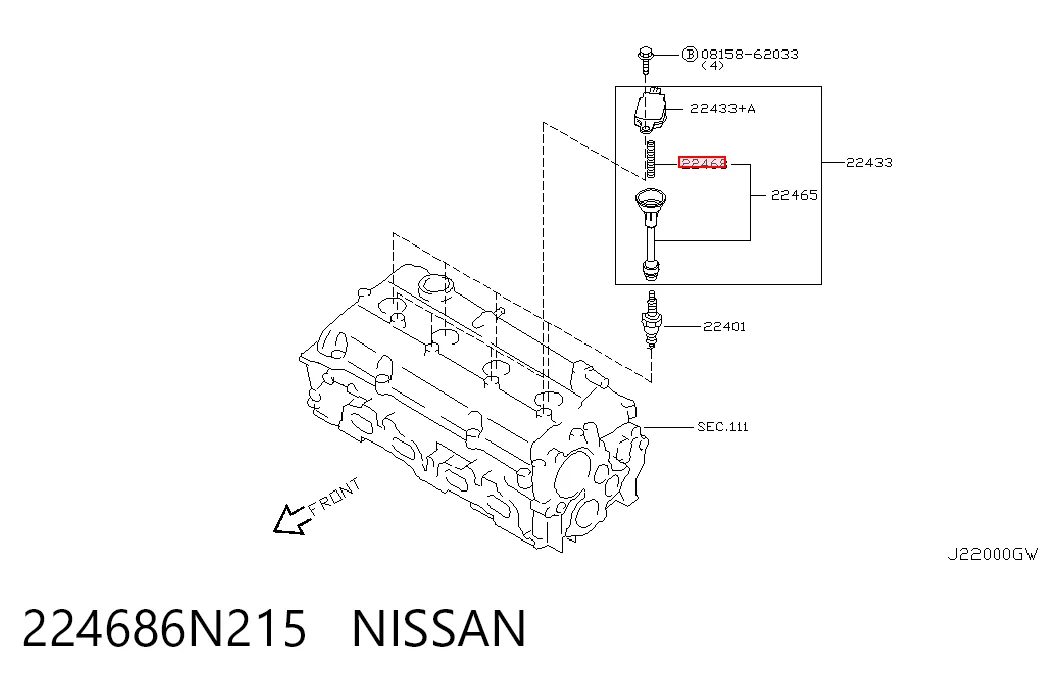 224686N215 Nissan/Infiniti