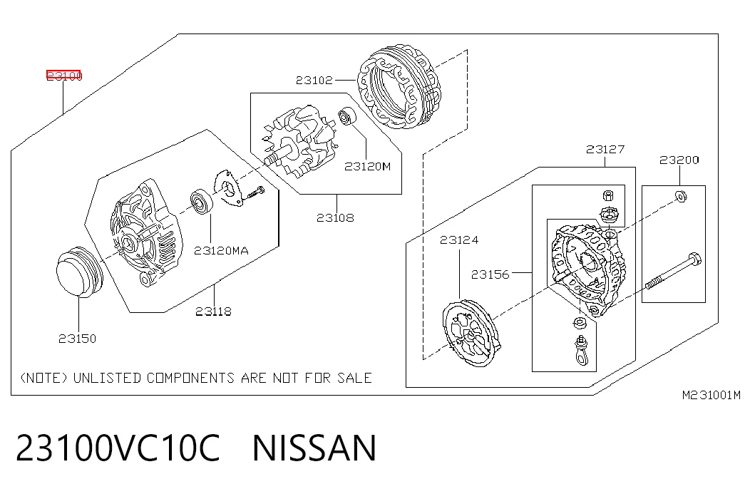  Генератор Nissan Patrol 