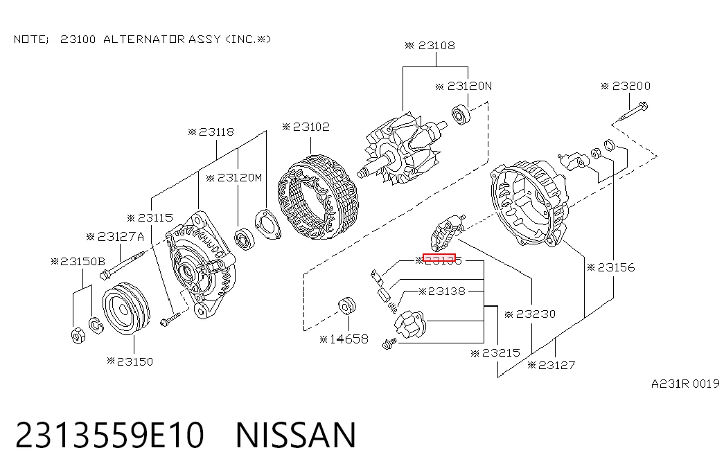 Щетка генератора ASR 140576 цена, от 1.46 USD