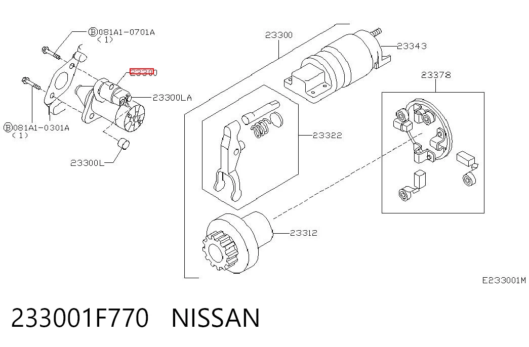  Стартер Nissan Note 