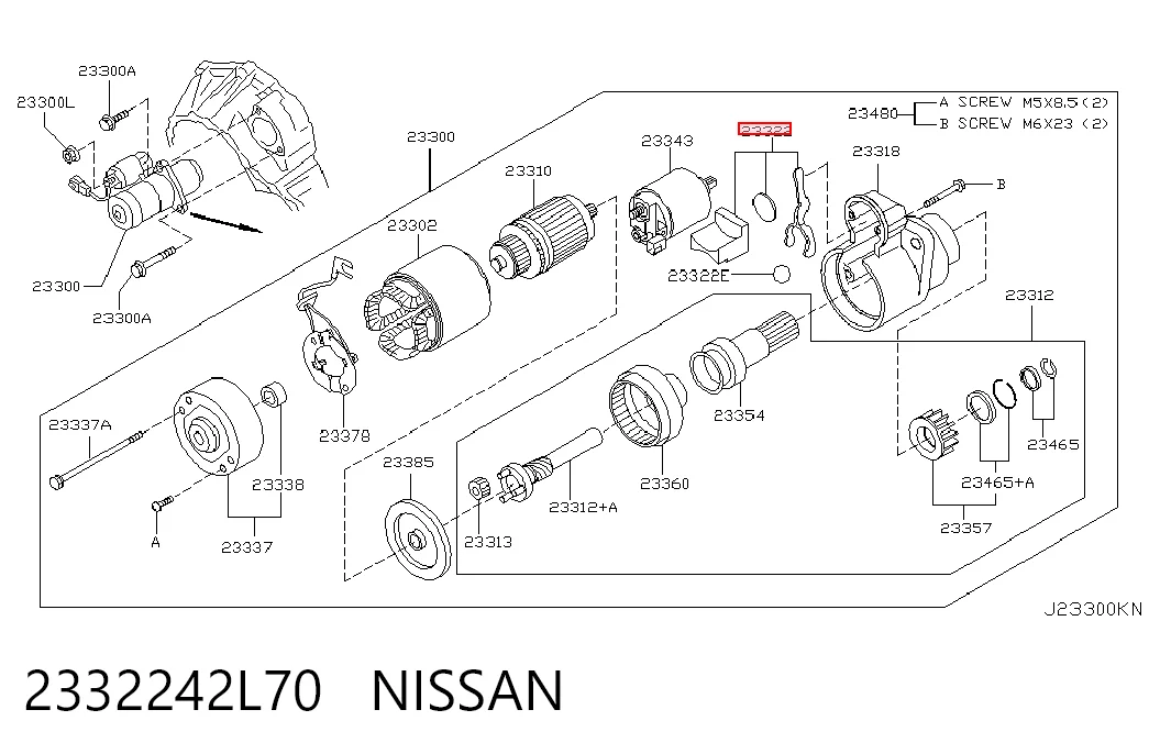 F4XY11067A Ford Вилка стартера
