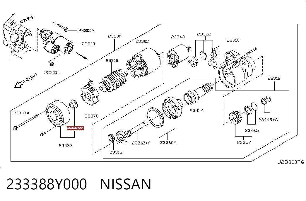 233388Y000 Nissan/Infiniti
