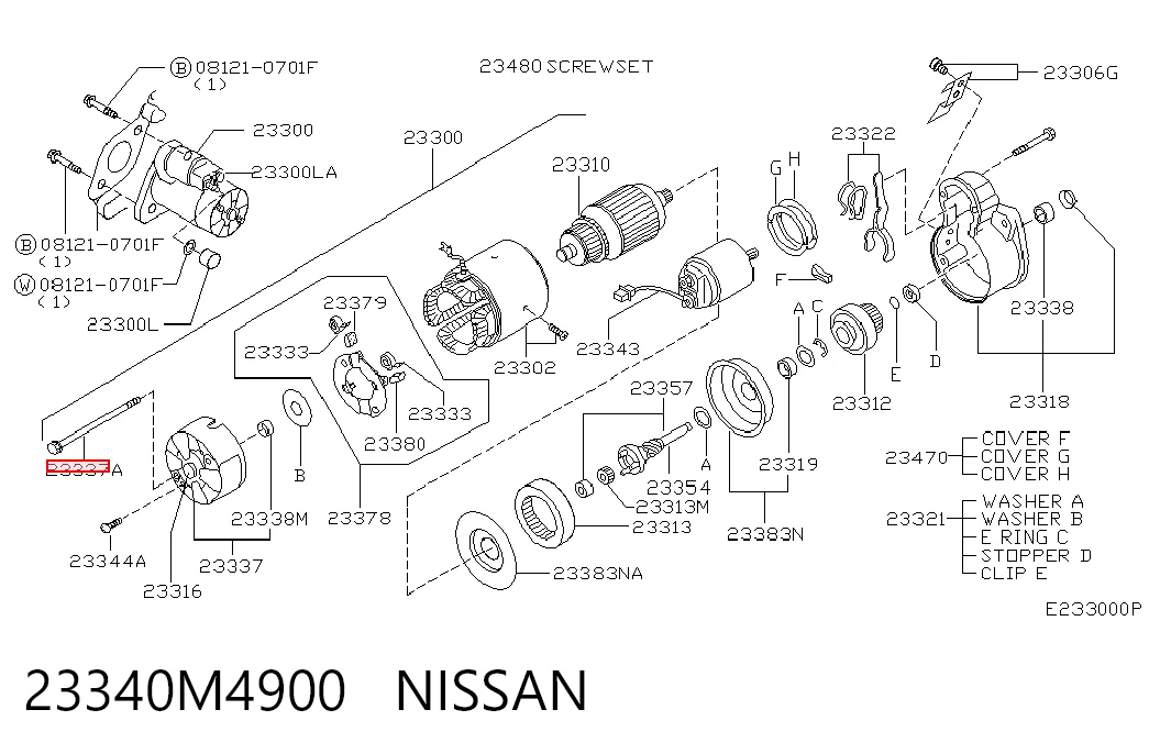 23340M4900 Nissan/Infiniti