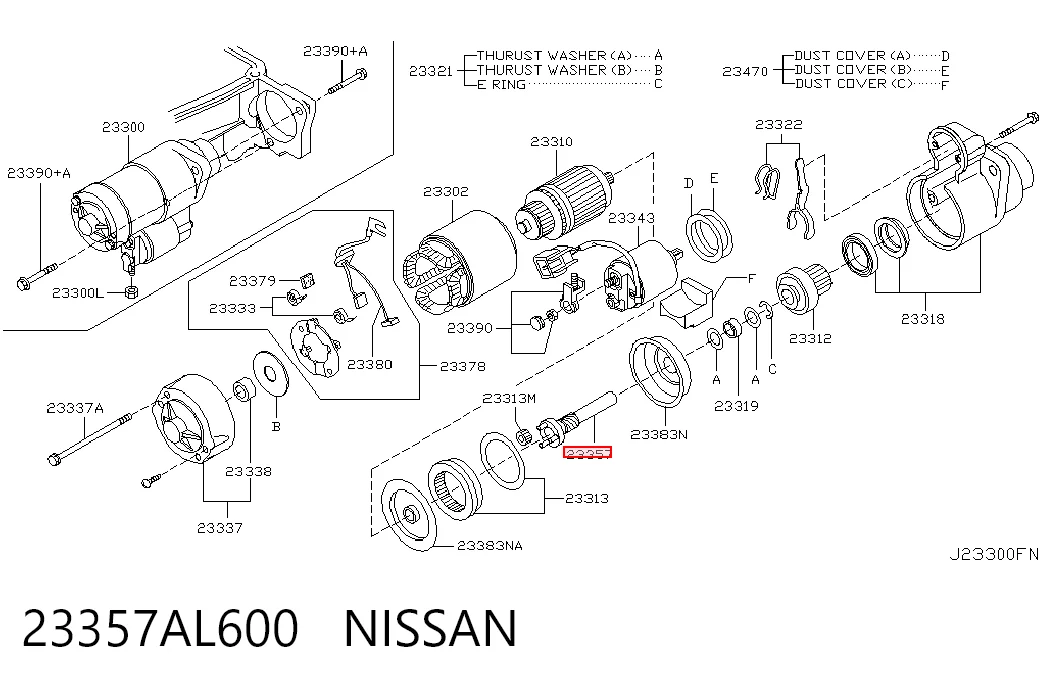 23357AL600 Nissan/Infiniti