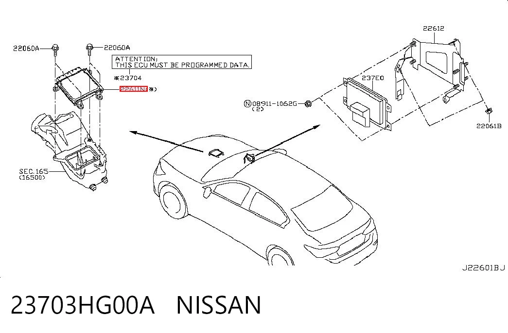 23703HG00A Nissan/Infiniti