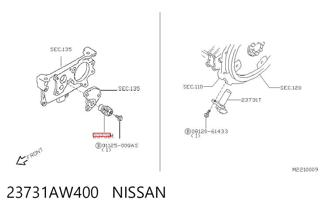 ДПКВ на Nissan Almera TINO V10