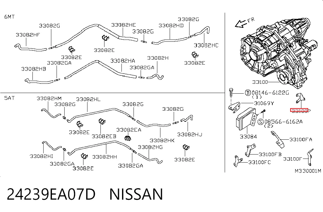 24239EA07D Nissan/Infiniti