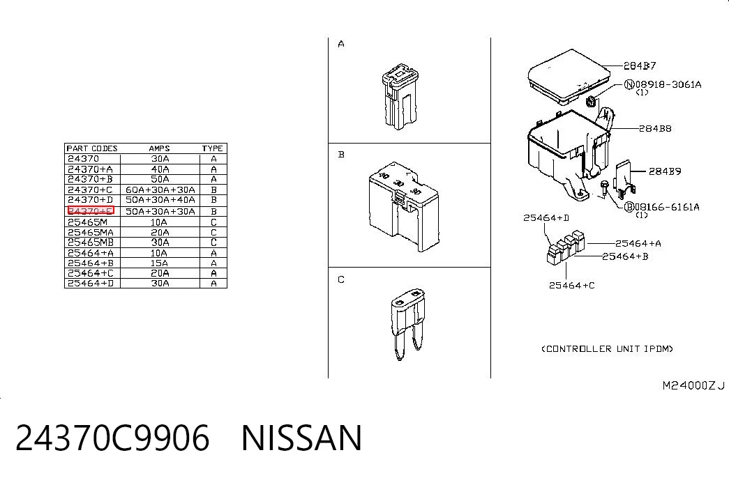 24370C9906 Nissan/Infiniti 