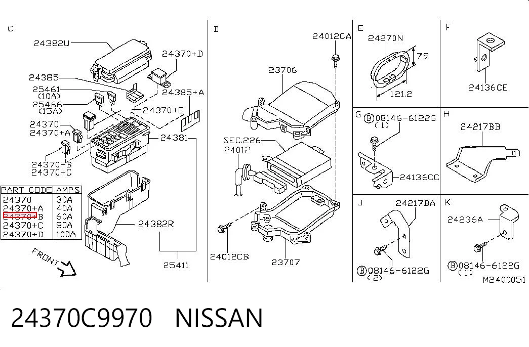 24370C9970 Nissan/Infiniti 