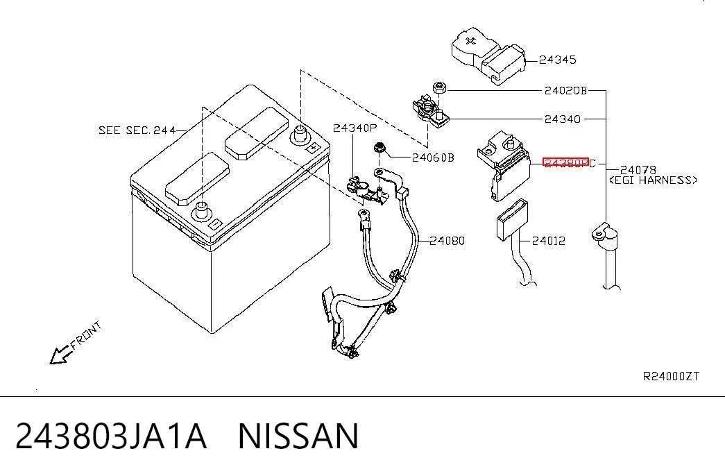 243803JA1A Nissan/Infiniti 