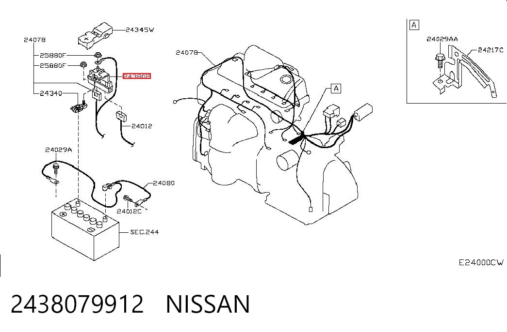 2438079912 Nissan/Infiniti 