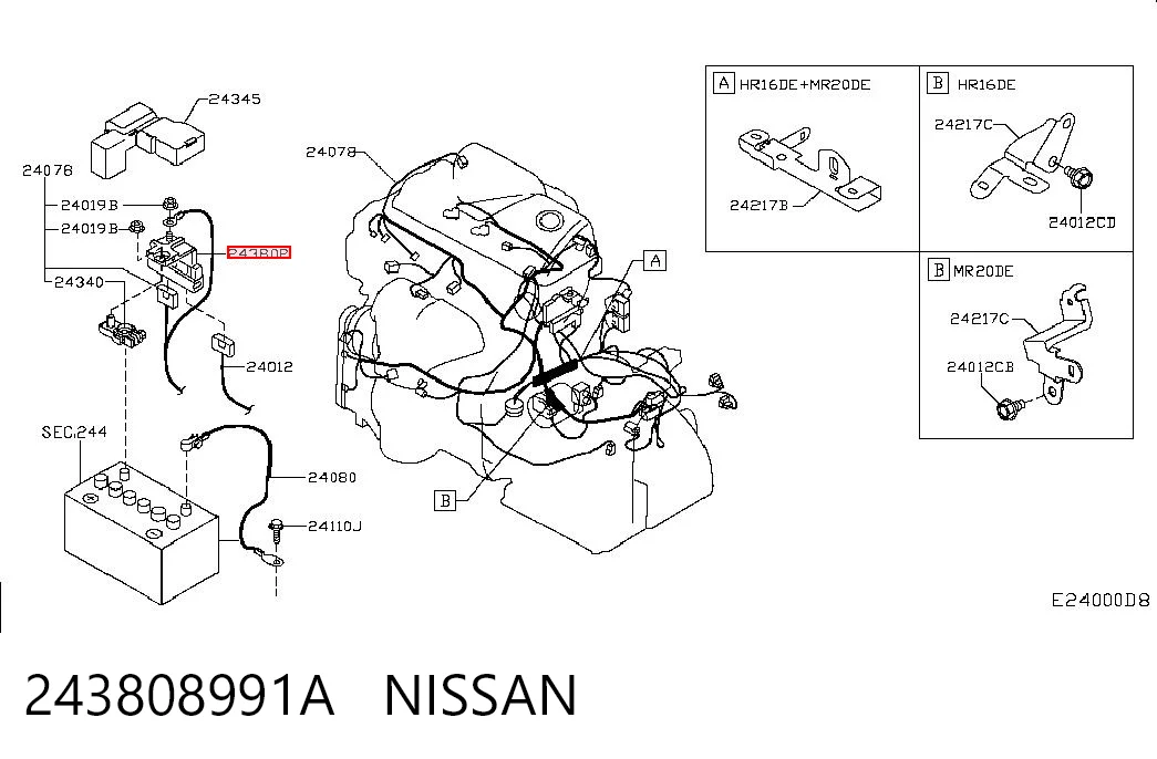 243808991A Nissan/Infiniti 