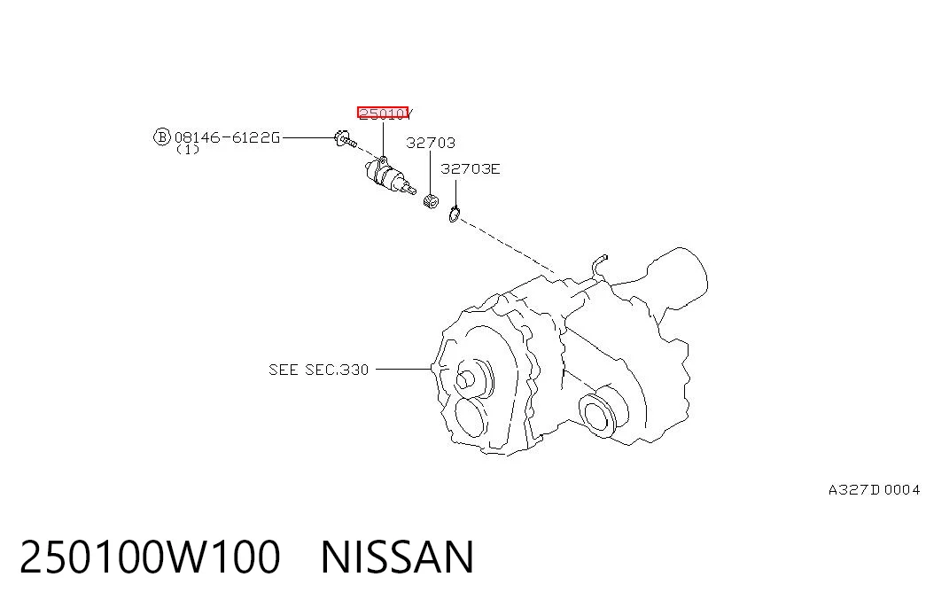 250100W100 Nissan/Infiniti 