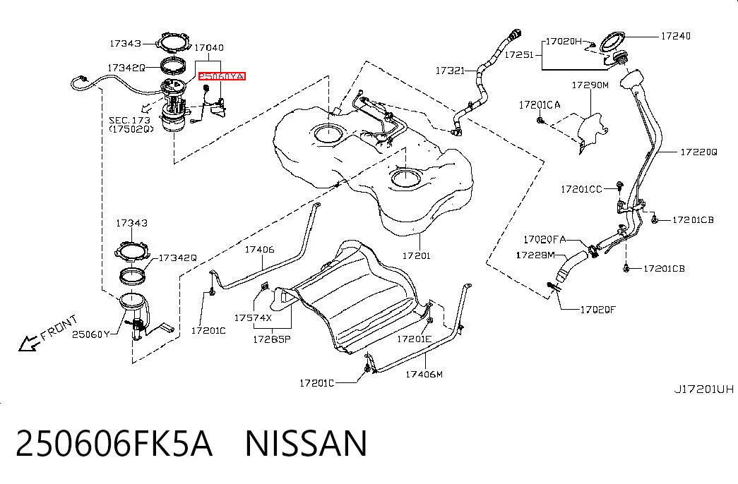 250606FK5A Nissan/Infiniti
