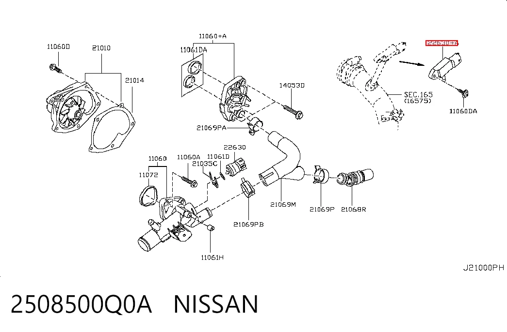 Датчик давления воздуха на Nissan JUKE NMUK F15E