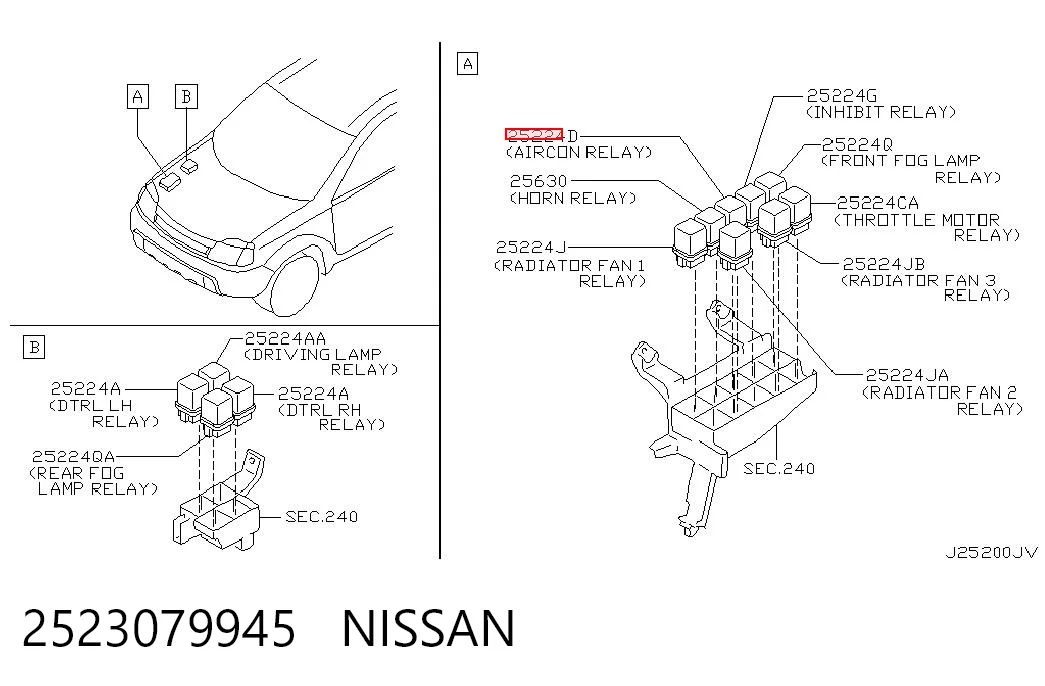 Реле противотуманной фары Mazda ACM33221 цена, от 3.80 USD