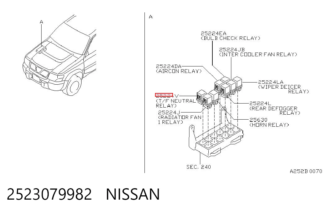 2523079982 Nissan/Infiniti 