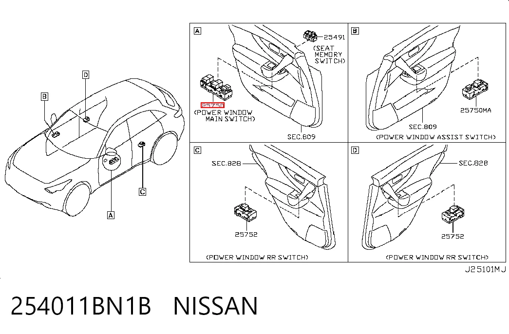 Купить TAN9306 Topsauto Кнопки переднего левого стеклоподъёмника